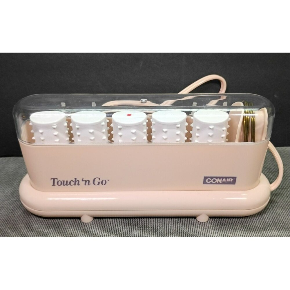 Conair TOUCH 'N GO Hair Curlers 5 Hot Rollers 120V - EUC - TS5A - Picture 2 of 10
